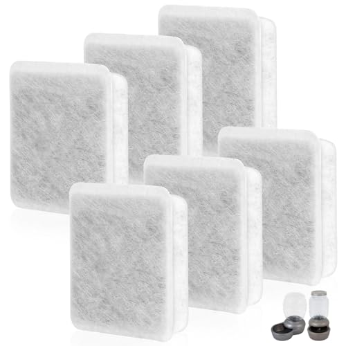 Pet Fountain Charcoal Water Filter Replacement (6 Count)