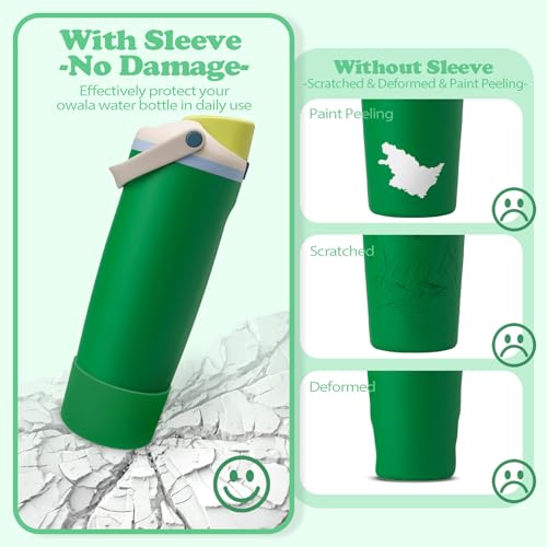 Silicone Boot for Owala 30oz & 40oz FreeSip Sway Bottles & Tumblers