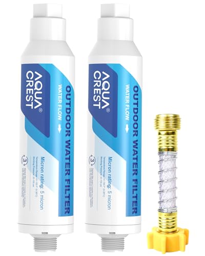 Hard Water Filter for Hose Car Wash (2 Count)