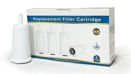 BES008 Water Filter For Sage ClaroSwiss for Breville Coffee Maker Espresso Machine Oracle Touch BES990 (12 Count)