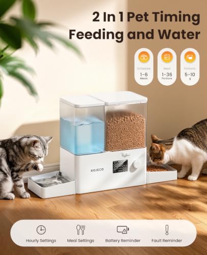 Automatic Cat Feeder & Water Dispenser