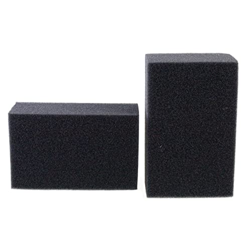 2 Pack Aquarium Bio Sponge Filter Media Pad Cut