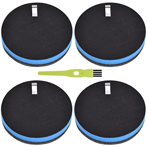 4 Sets Auberaler Filters Compatible With Bissell PowerForce 3334 PowerClean 2256K 2259 PowerEase 2253 22528 Cleanview Vacuum Cleaner 2254 2252 2258 2259 2260 2486 2488 (4 Count)