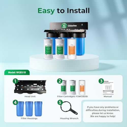 WGB31B Whole House Water Filter System