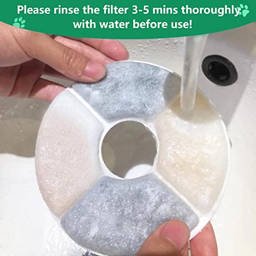 Cat Water Fountain Filters 8 Pack (8 Count)
