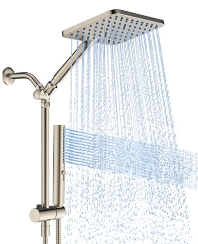 High Pressure Rain Shower Head with Handheld