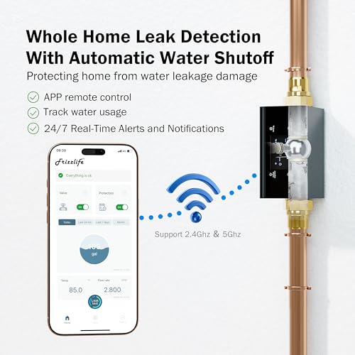 LP365 Smart Water Monitor and Automatic Shutoff