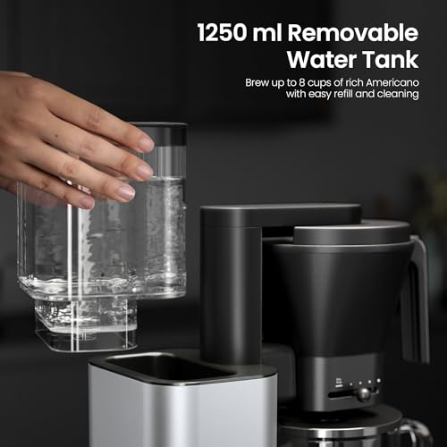 SCA Certified 8 Cup Drip Coffee Maker