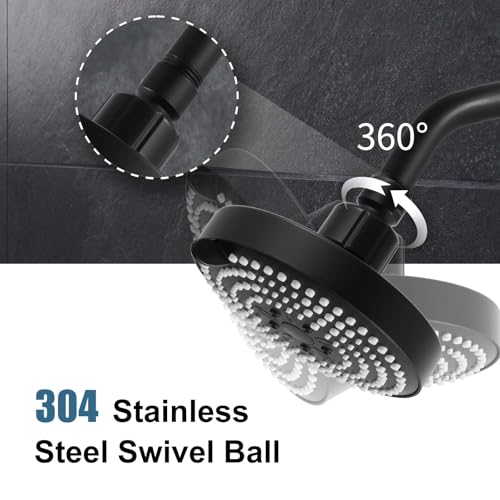Shower Head High Pressure Shower Head with 6 Mode