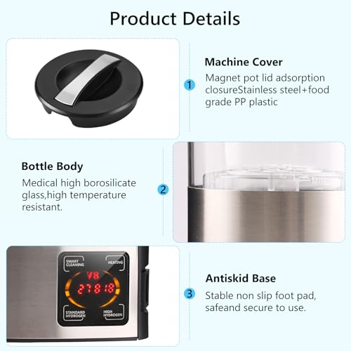 Hydrogen Water Machine Generator