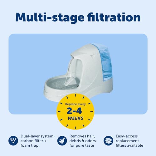 PetSafe Drinkwell Platinum Cat Water Fountain