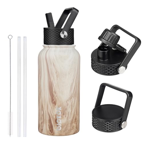 27oz Insulated Water Bottle with Straw Lid