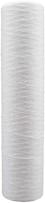 Clear Choice Sediment Filter Cartridge 20in X 4.50in Replacement for Pentek 355213-45 WP1BB97P, 2-Pk - AquaVibe