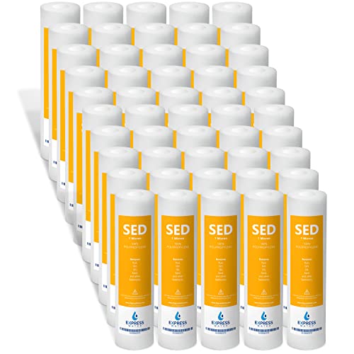 50 Pack Sediment Water Filter Replacement (50 Count)