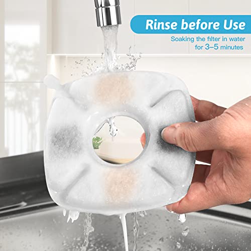 42 Pcs Cat Water Fountain Replacement Filters (42 Count)