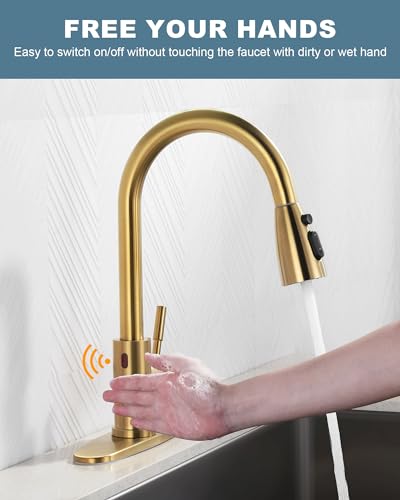 Touchless Kitchen Faucet Stainless Steel