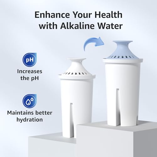 Alkaline Water Filter Replacement for Brita® Filter (3 Count)