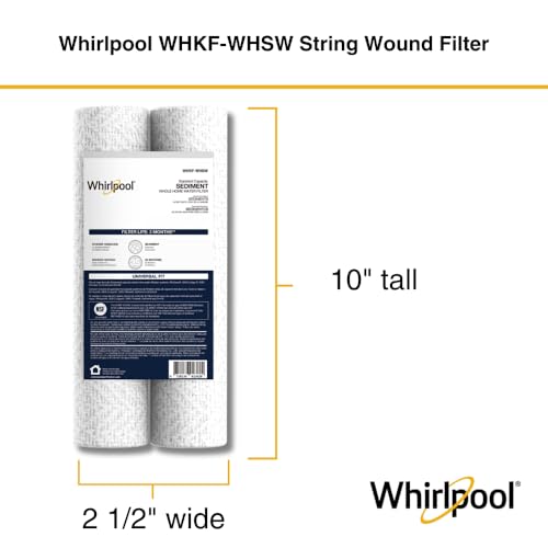 10" x 2.5" Whole House Sediment Water Filters (24 Count)