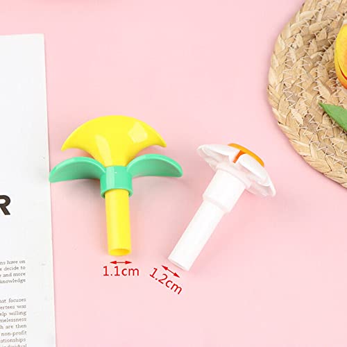 2PCS Cat Fountain Replacement Flower Nozzle Head for Round Cubic Top Water Dispen