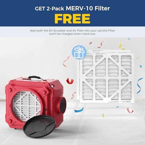 Air Scrubber HEPA with 3 Stage Filtration