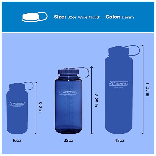 32 oz Wide Mouth Water Bottle