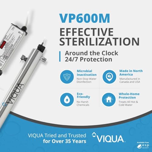 VP600M Professional UV Water Filter System with Sensor