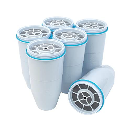 Package Of 6) ZeroWater ZR-001 One-Pack Water Filter Replacement Cartridge (1 Pack), 3 x pack of 2 (6 Count)