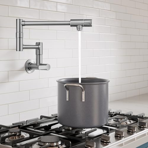 Oletto Pot Filler Faucet with Retractable Arm