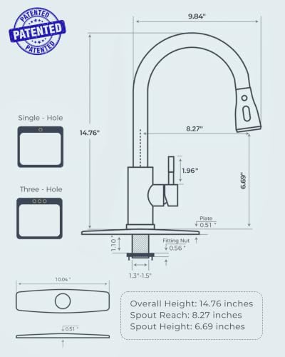 Kitchen Faucets Pull Down Sprayer