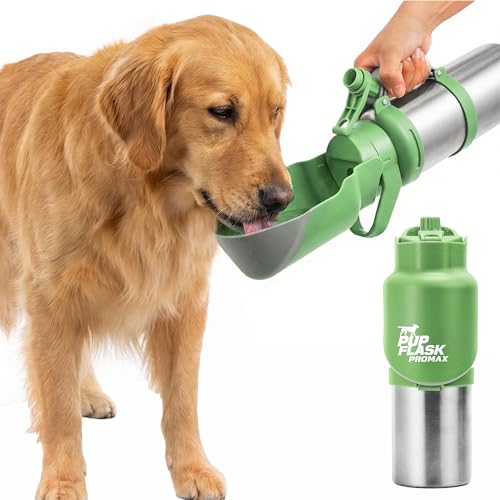 PupFlask Pro Portable Insulated Dog Water Bottle (50 Fl Oz)