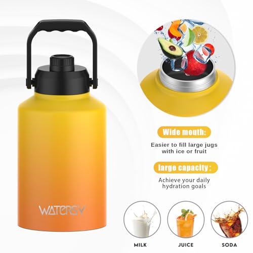 Half Gallon Water Bottle Insulated