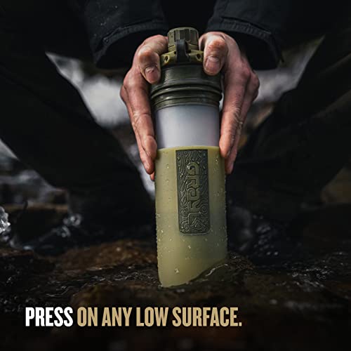 GeoPress 24 oz Water Purifier & Water Filter Bottle