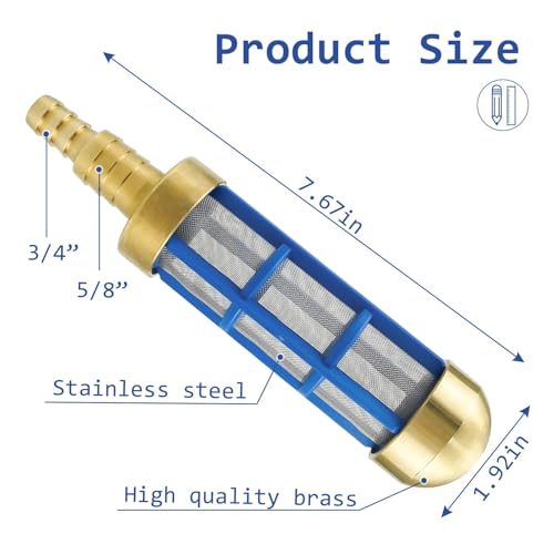 Pressure Washer Filter Brass 3