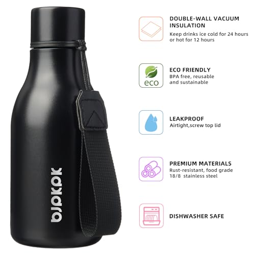 12oz Insulated Water Bottle