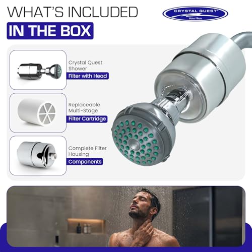 Shower Filter with Head