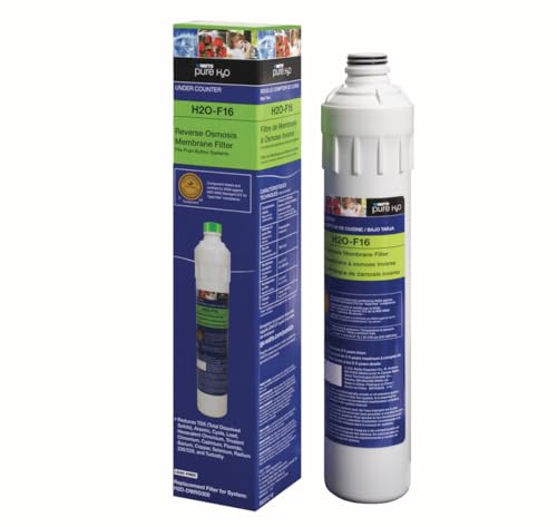 H2O F16 Pure H2O 50 GPD RO Membrane Replacement Filter