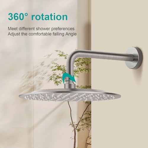 All Metal Rain Shower Head