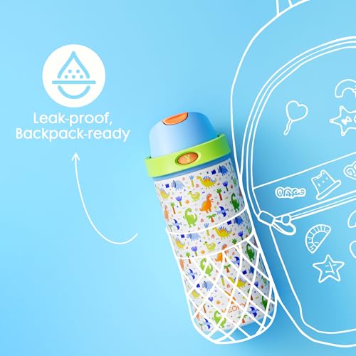 18 oz Insulated Water Bottle for Sports