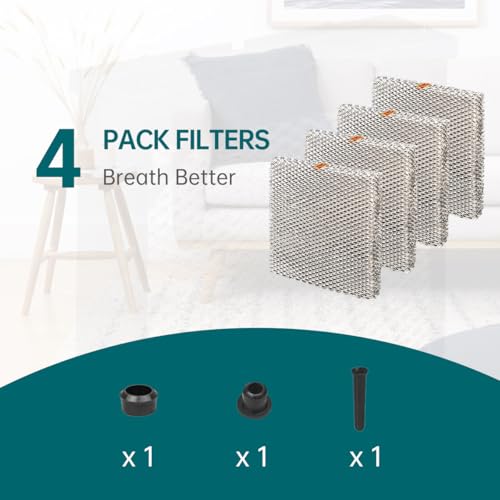 A10 Water Panel Humidifier Filter Replacement Compatible with AprilAire Whole (17.6 Ounce)