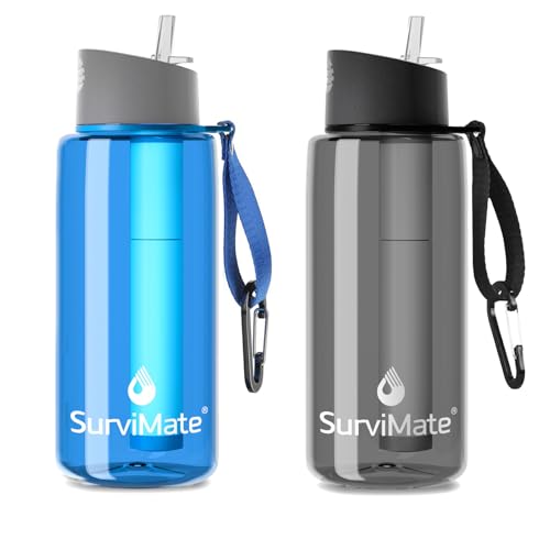 Purified Water Bottle for Camping (2 Count)
