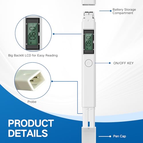4 in 1 Digital Water Quality Tester