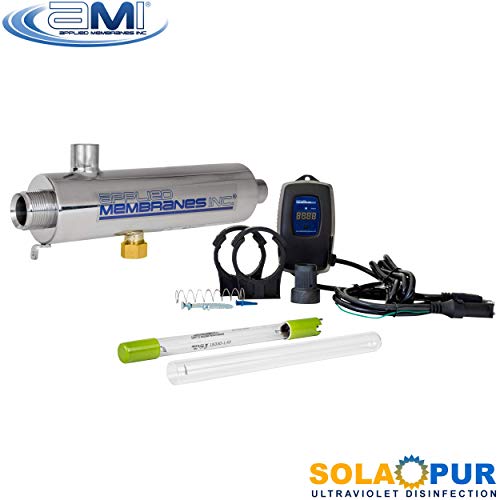Solapur Ultraviolet Water Purifier UV Sterilizer Filter for Point of Use Drinking Water Purification