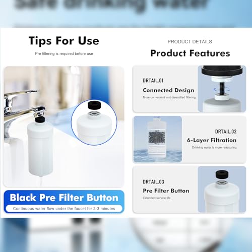 Gravity Water Filters Replacement for Berlky BB9