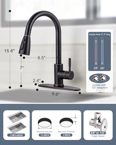 Kitchen Faucet with Air Gap