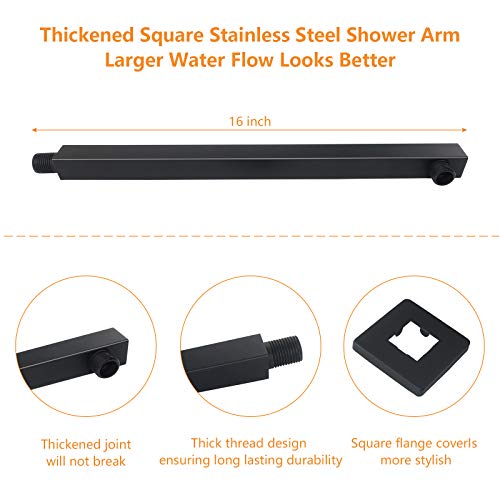 Shower Head with Extension Arm