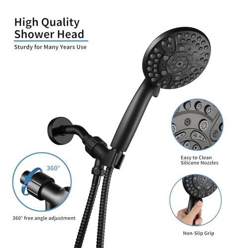 10 Spray Shower Head with Handheld