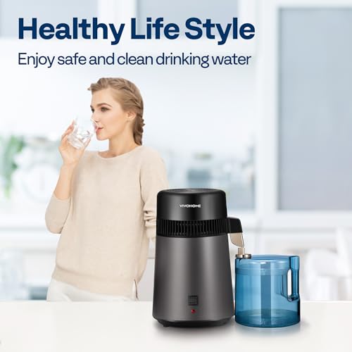 1.1 Gallon 4L 750W Water Distiller Countertop