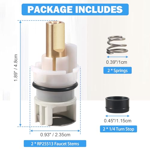 RP25513 Faucet Stem Assembly Kit Compatible with Delta 2