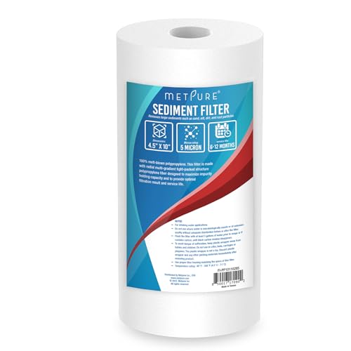 5 Micron 4.5 x 10 Sediment Water Filter