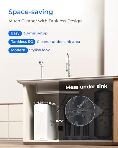 X12 PRO Dual Flow Reverse Osmosis Water Filter